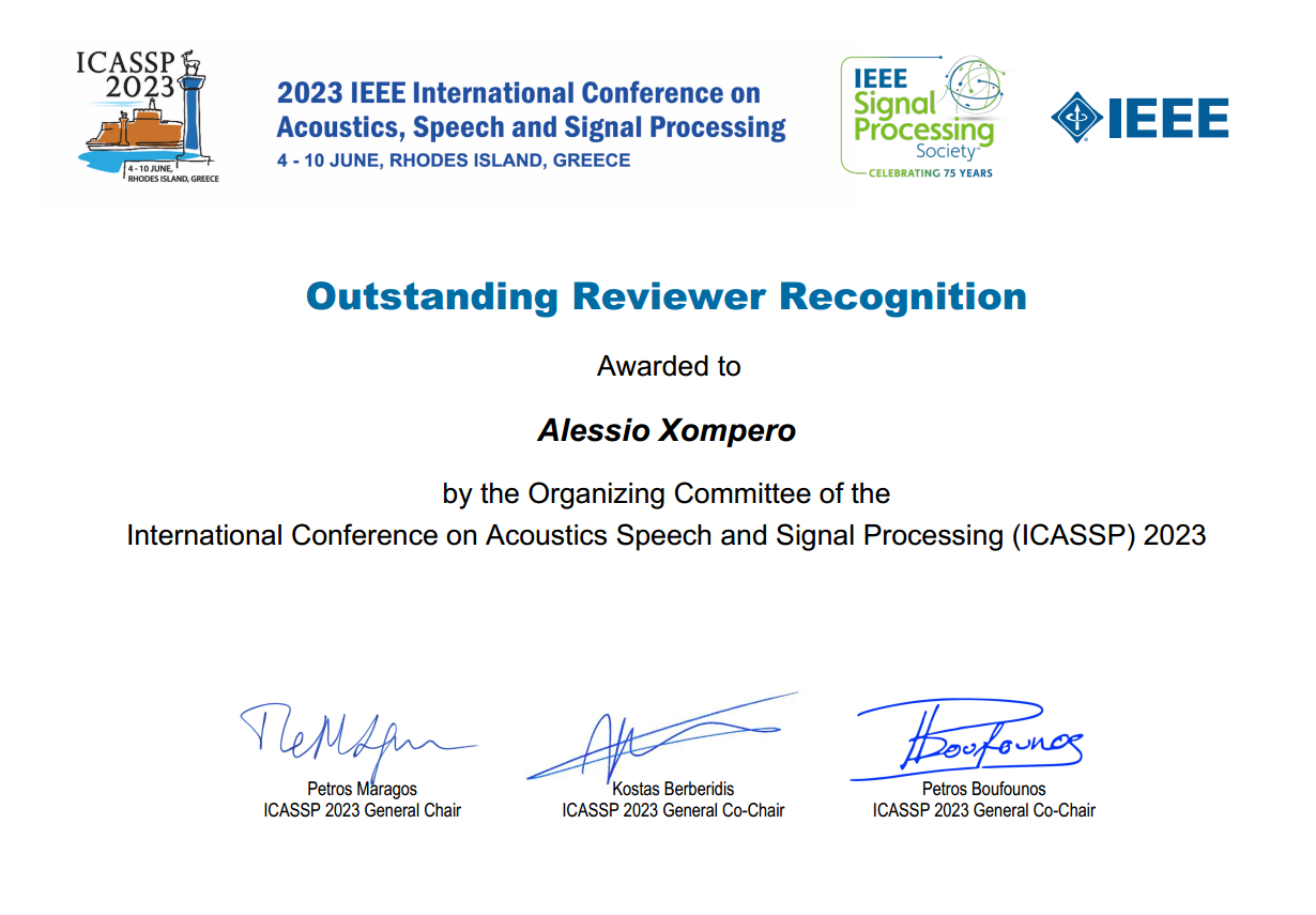 Award ICASSP23