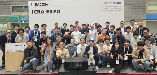 RGMC 9 at ICRA 2024: Team photo from Yokohama, Japan - Diverse international participants at the competition